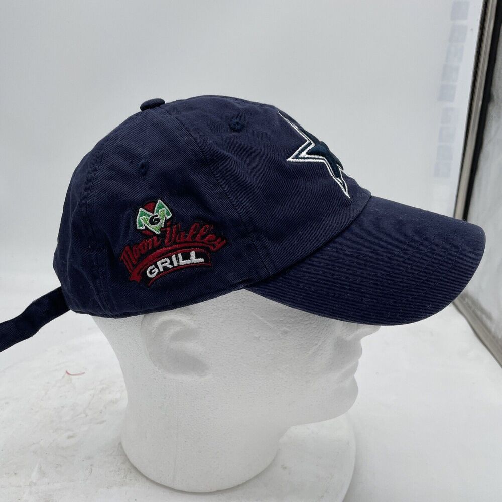 VINTAGE Dallas Cowboys Hat Cap Adjustable Blue Moon Valley Grill Mens OSFA - Picture 5 of 8